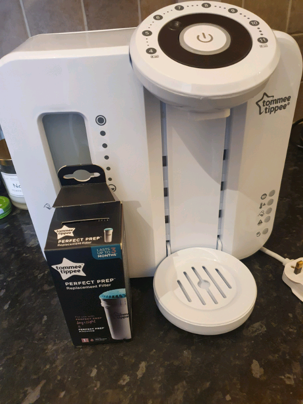 setting up prep machine